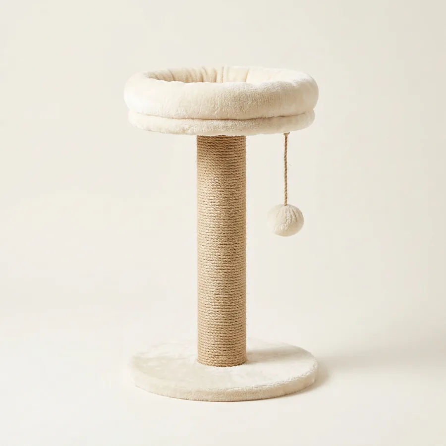 Sisal Cat Scratching Post with Ball